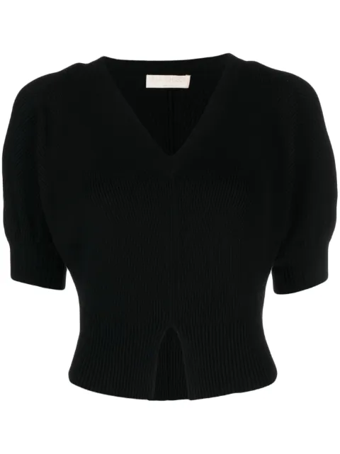 Ulla Johnson top de canalé Eila