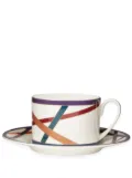 Missoni Home Nastri set-of-six teacups - White