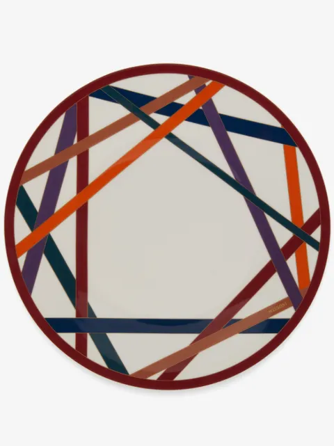 Missoni Home platos con estampado gráfico 