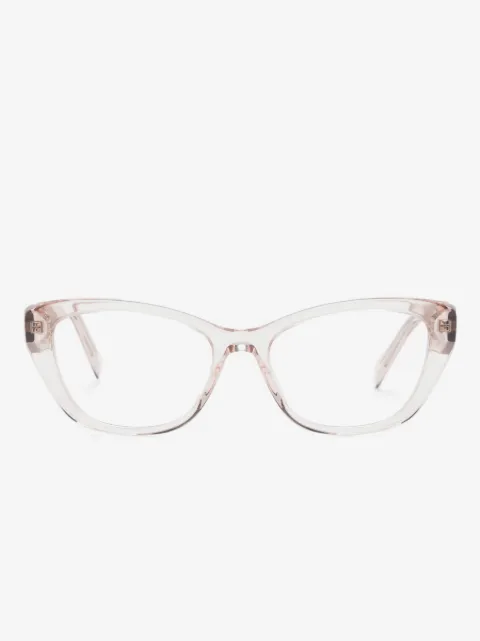 Prada Eyewear transparent cat-eye glasses