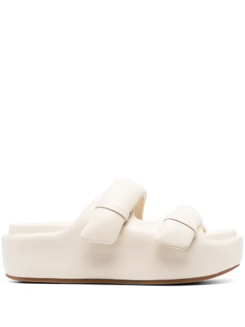 Ash - Zeta leather platform sandals