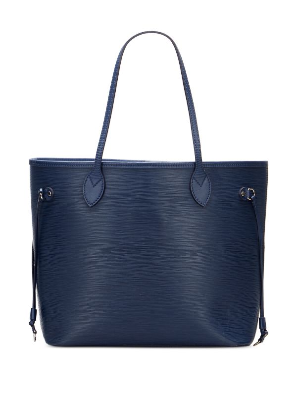 Neverfull MM Tote bag in Epi leather, Silver Hardware