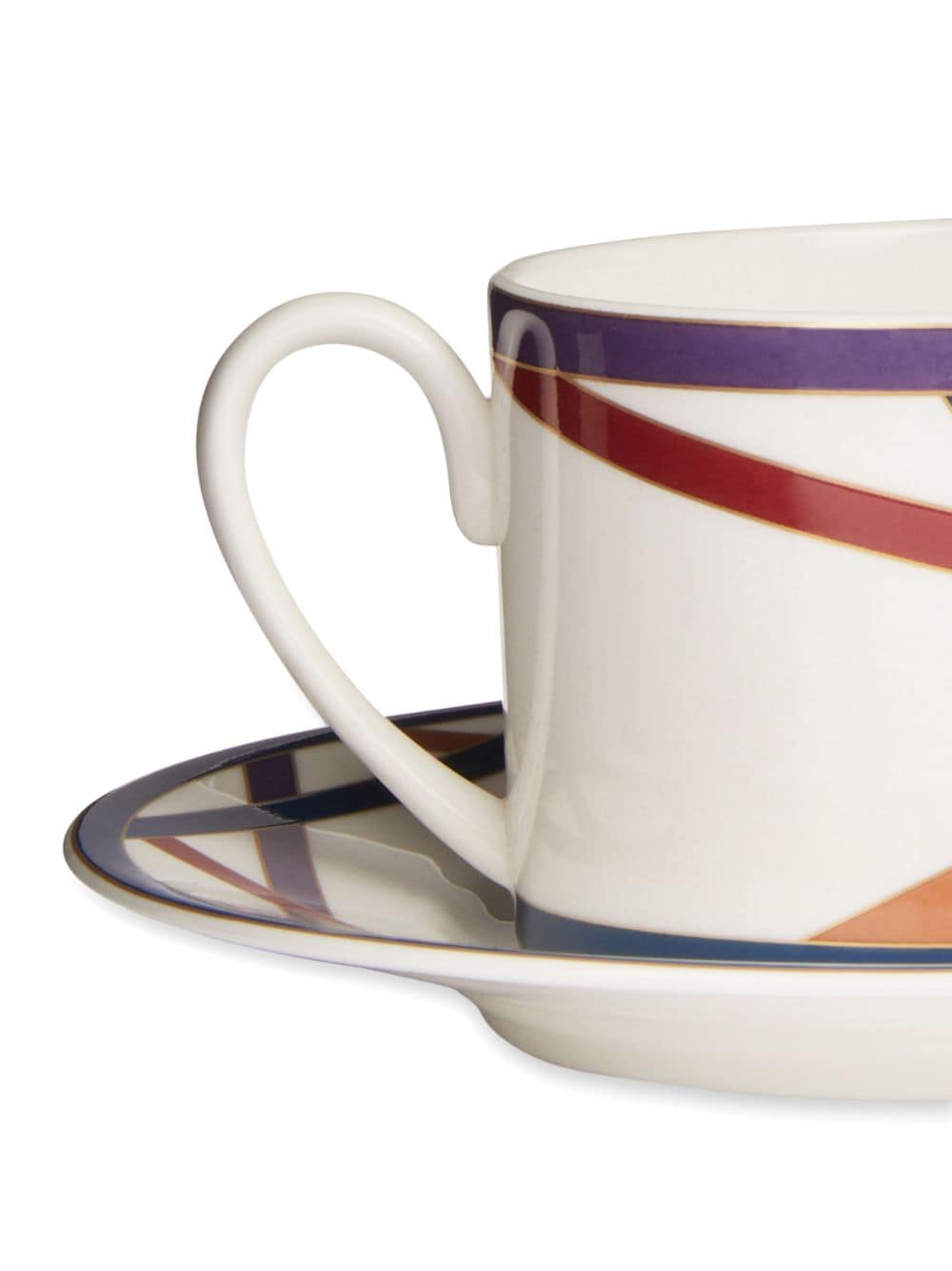 Shop Missoni Nastri Coffee Set In 100