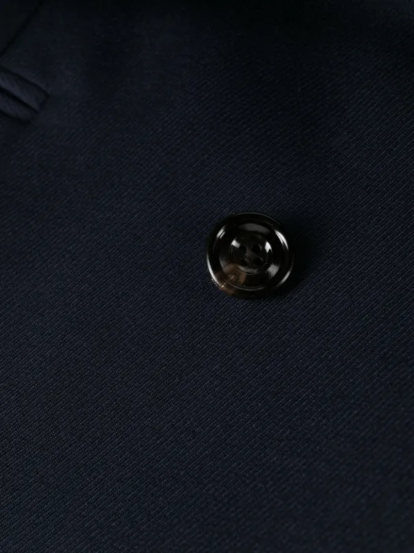 Alexander McQueen single-breasted Coat | Blue | FARFETCH JO