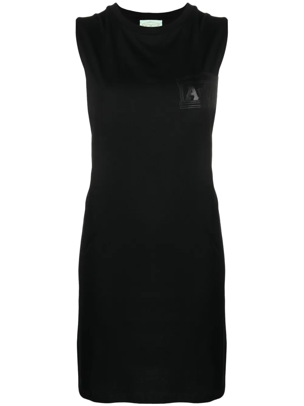 Aries Jurk met logoprint Zwart