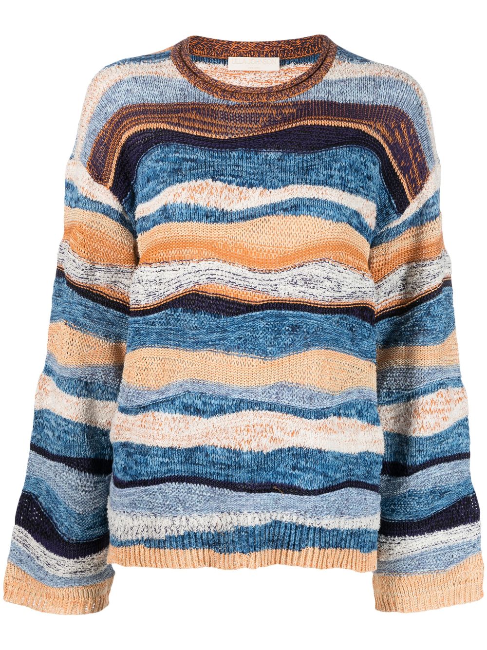 Ulla Johnson Francie Knitted artist-stripe Jumper - Farfetch