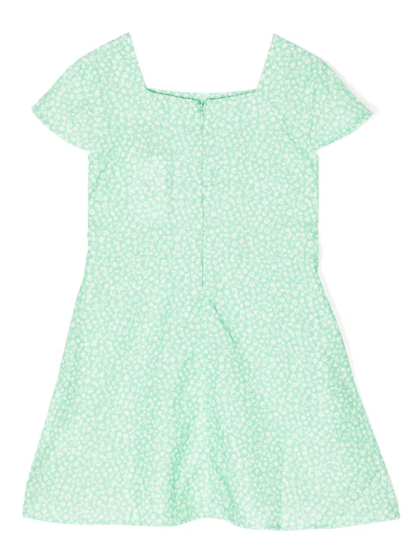 Calvin Klein Kids Jeans Con Estampado Floral y Parche Del Logo