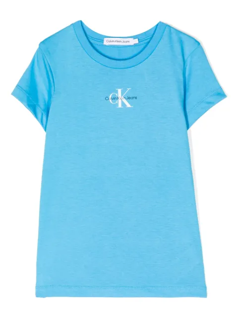 Calvin Klein Kids logo-print cotton T-shirt