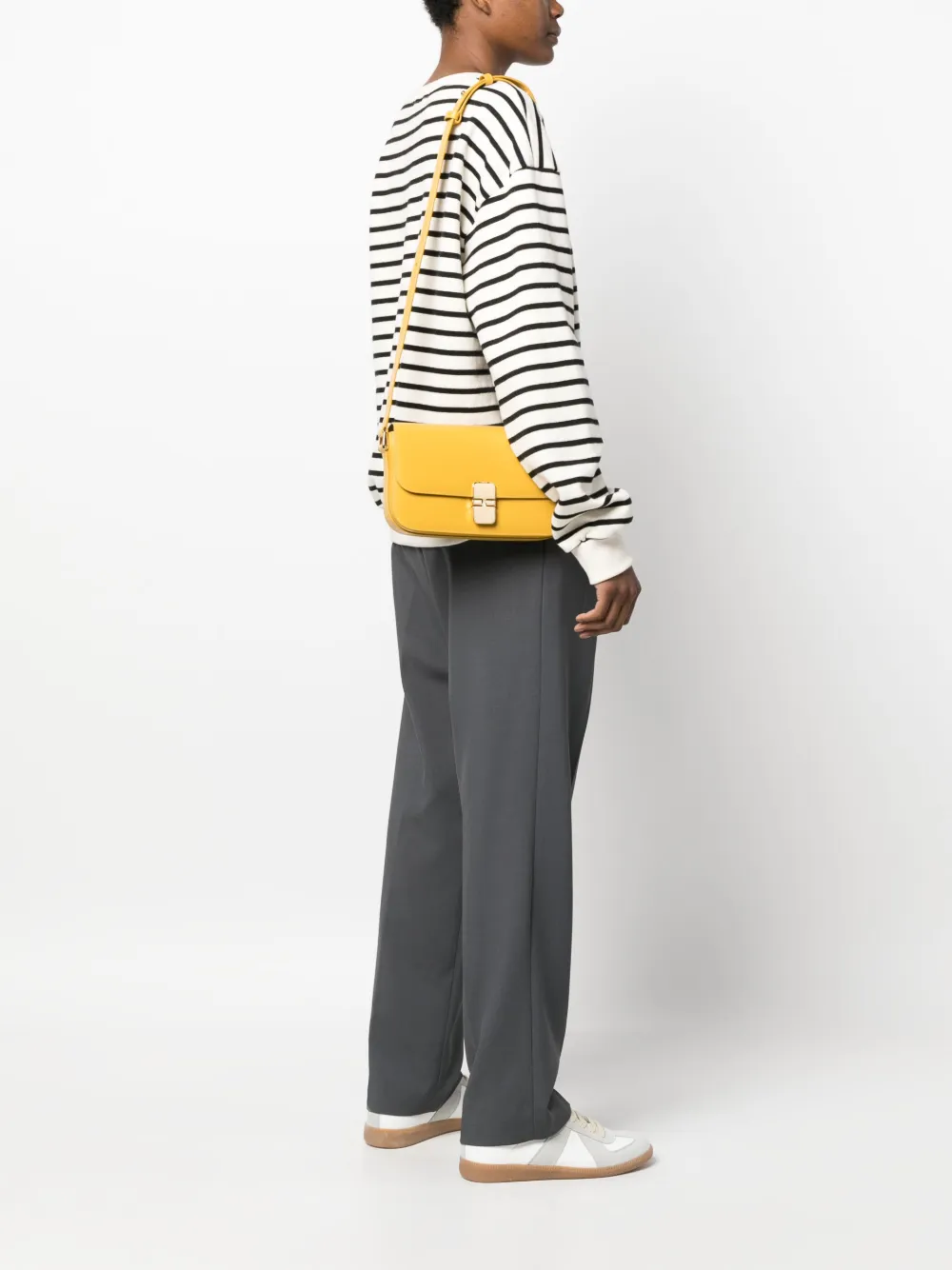 A.P.C. Grace crossbody bag - Geel