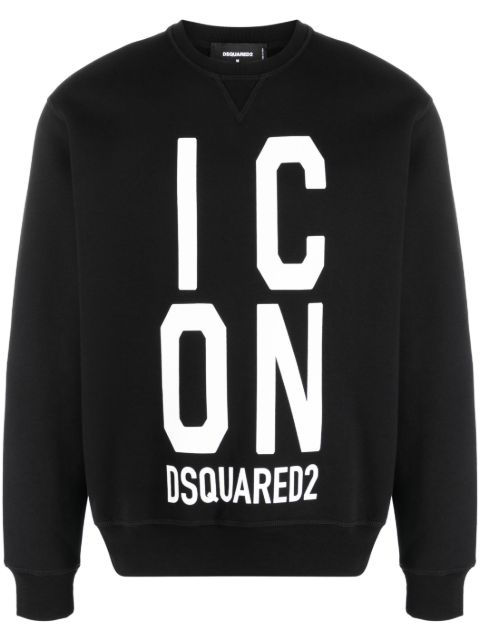 DSQUARED2 Icon logo-print cotton sweatshirt Men