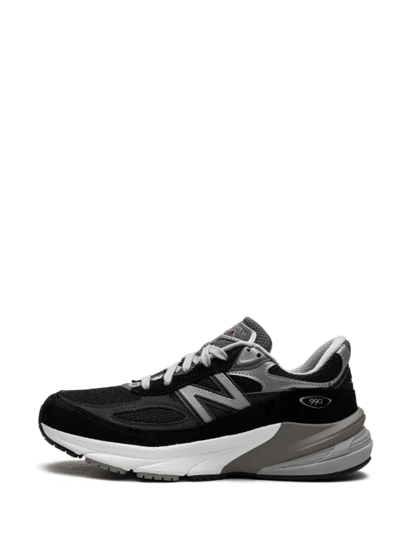 New Balance 990 V6 Black/Silver 运动鞋- Farfetch