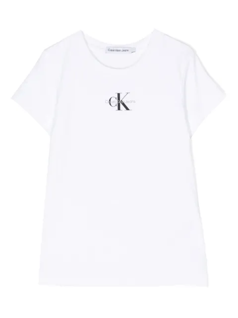 Calvin Klein Kids logo-print cotton T-shirt