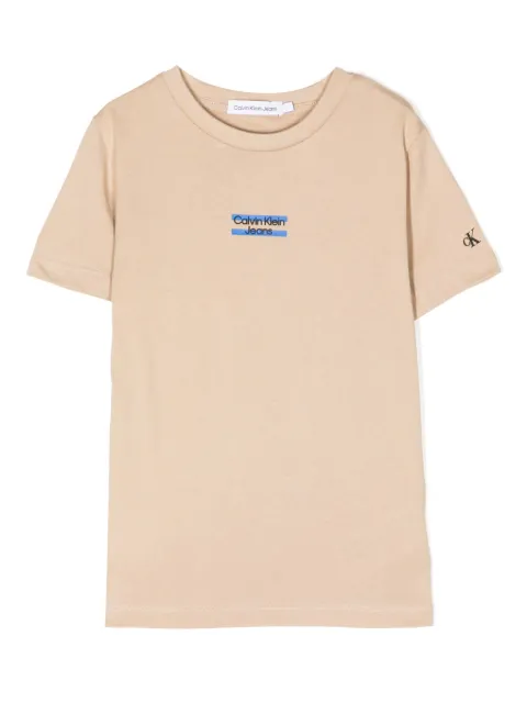 Calvin Klein Kids camiseta con logo estampado