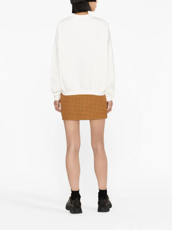 Marni チェック ミニスカート | オレンジ | FARFETCH JP