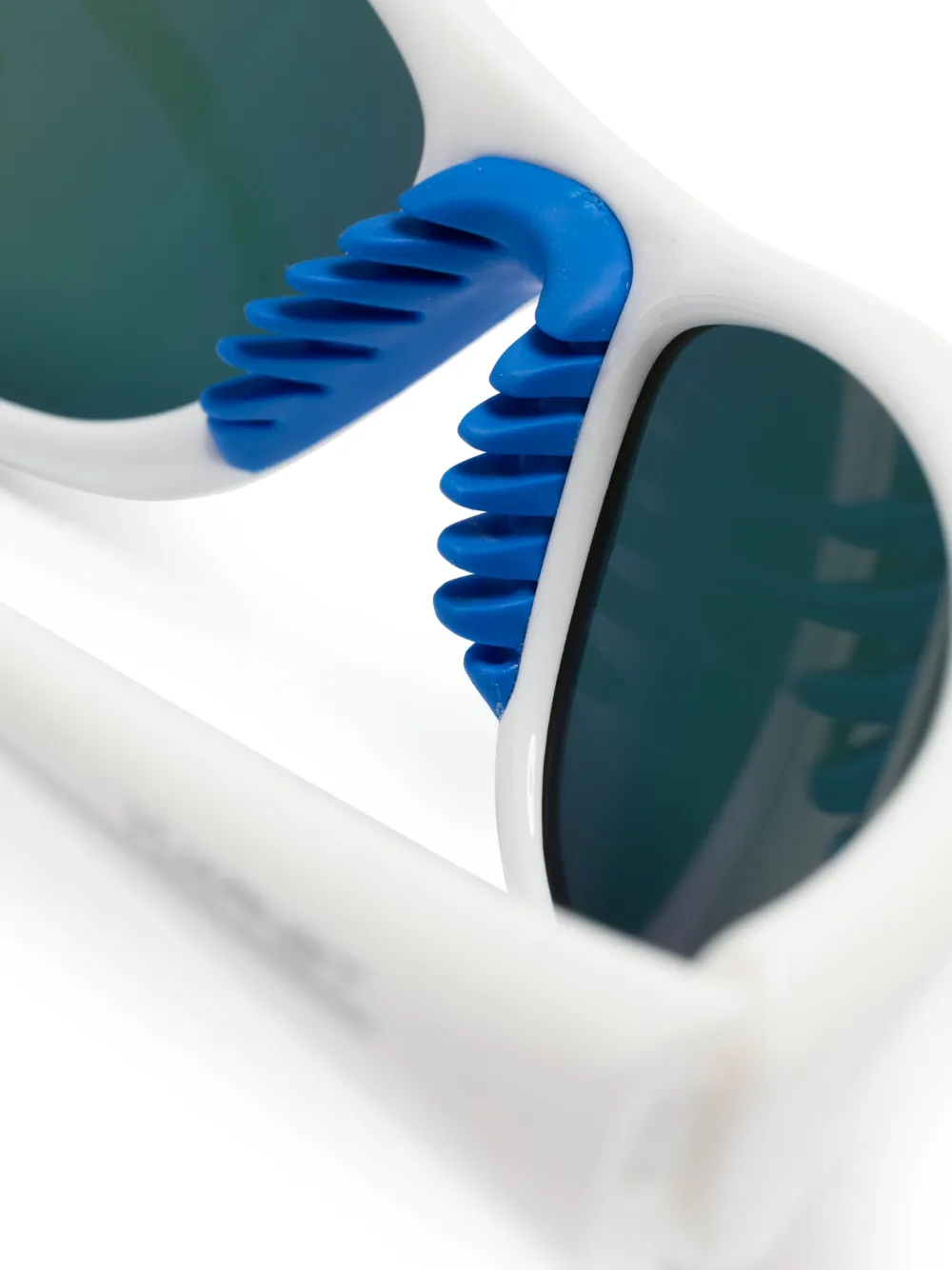  Marine Serre X Vuarnet Injected Visionizer Mirrored Sunglasses - White 