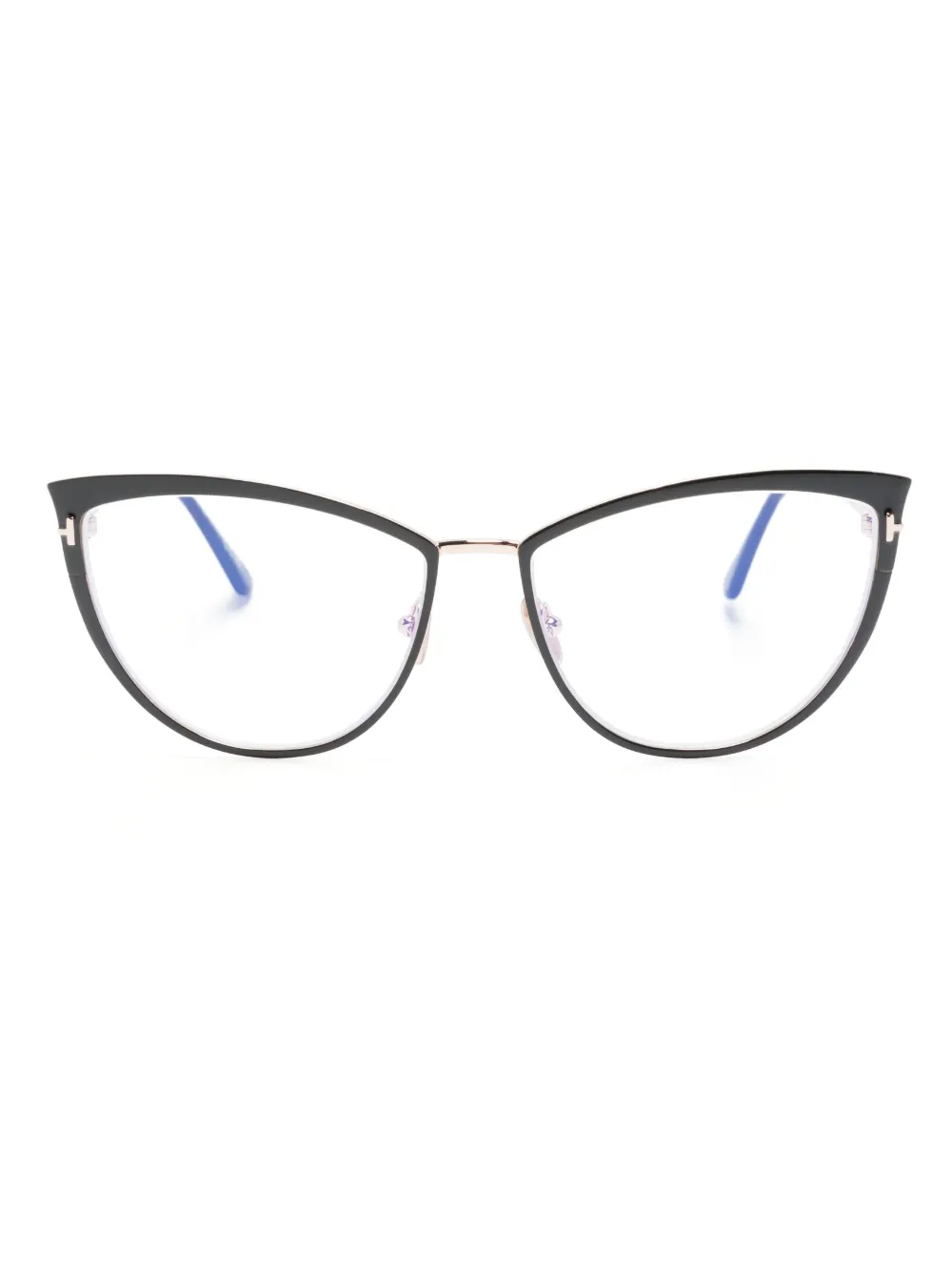 Tom Ford Cat-eye Frame Glasses In Schwarz