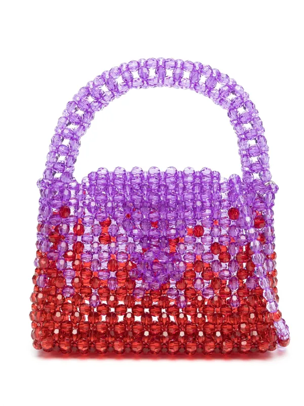 Beaded tote clearance