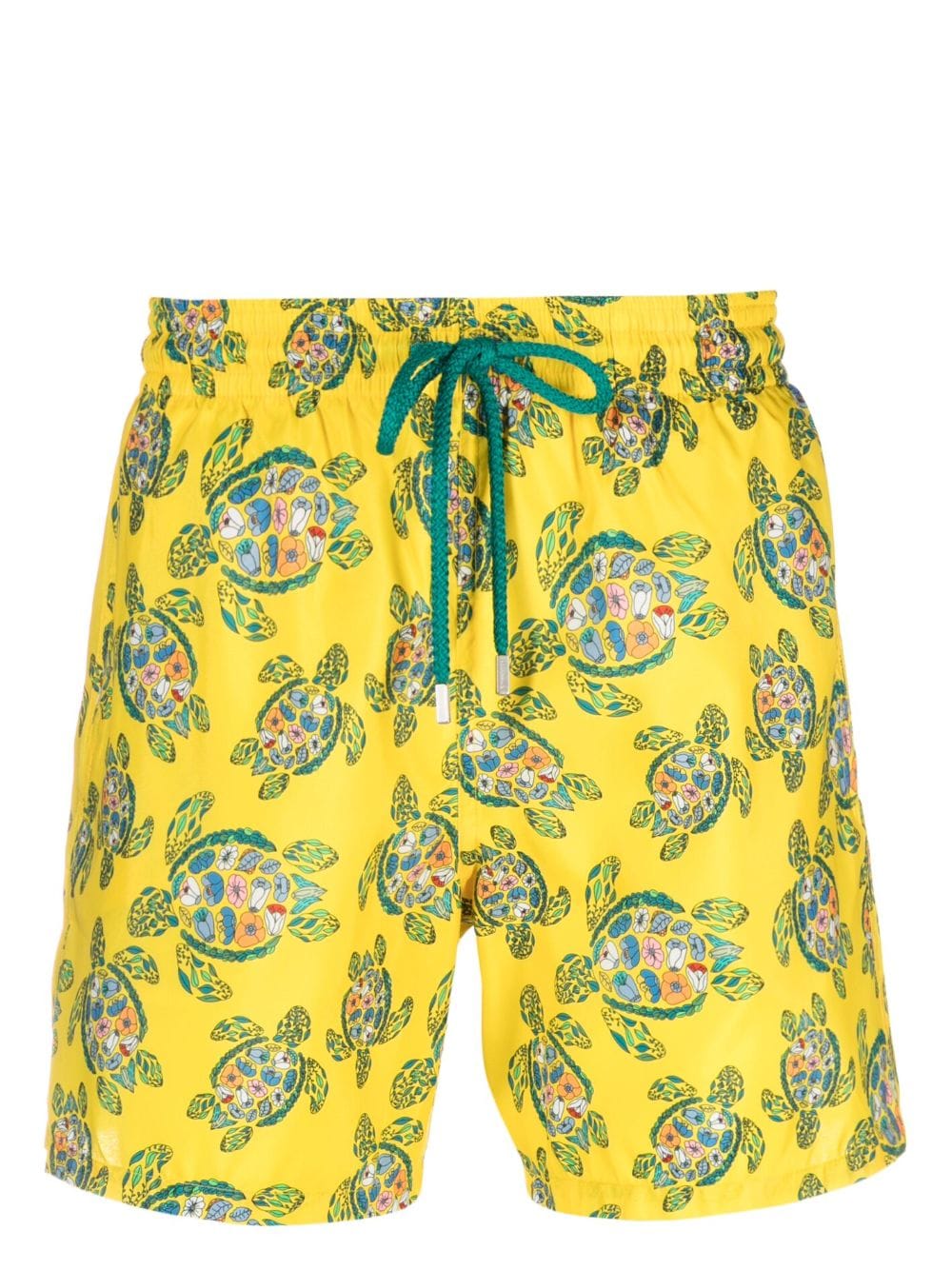 VILEBREQUIN TURTLE-PRINT RECYCLED-POLYESTER SWIM SHORTS