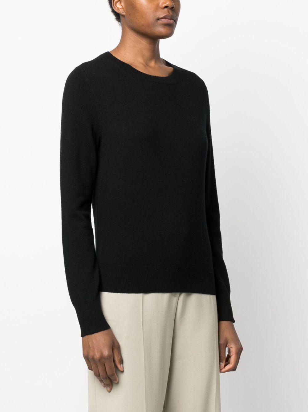 A.P.C. logo-embroidered virgin-wool jumper Women