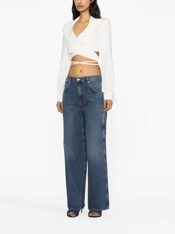 Agolde wide hot sale leg jeans