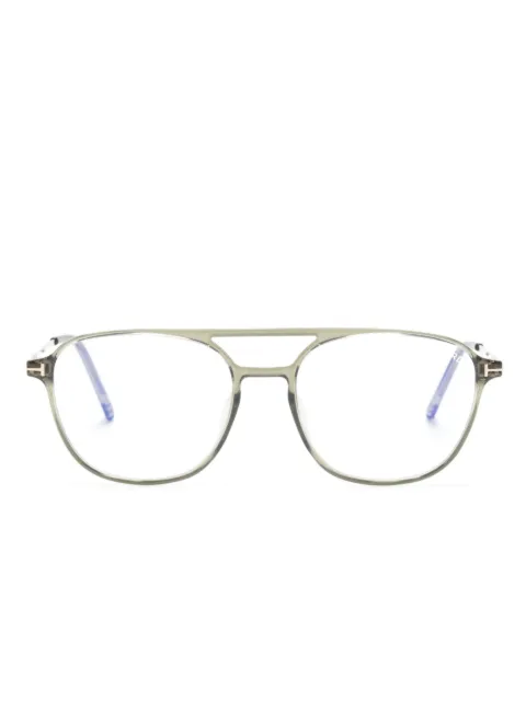 TOM FORD Eyewear thin-arms pilot-frame glasses