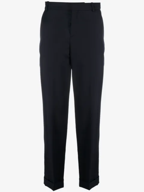 Balmain cropped straight-leg trousers