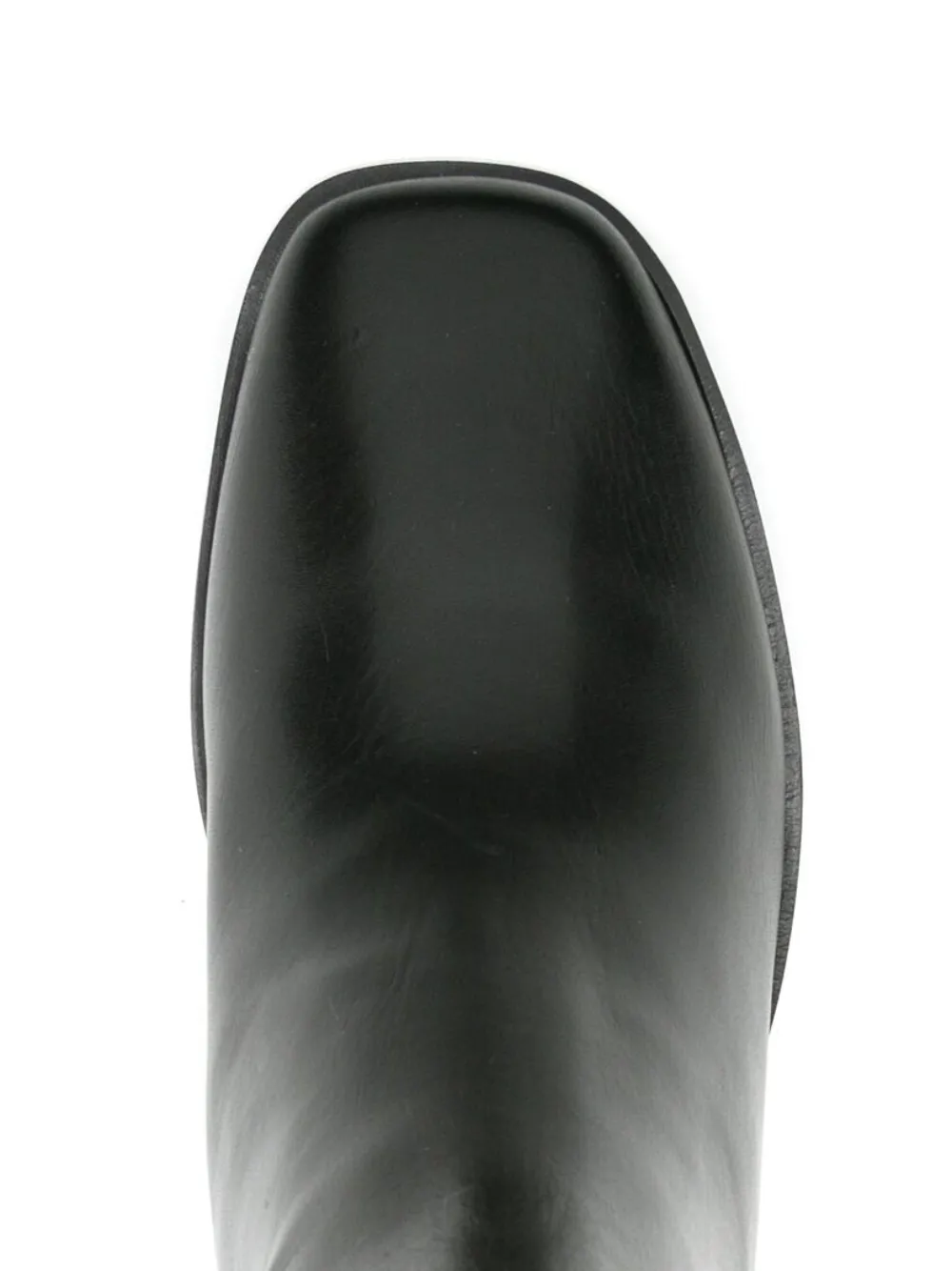 Sarah Chofakian Tilly 40mm Square-toe Boots In Black