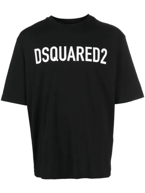 DSQUARED2 logo-print cotton T-shirt