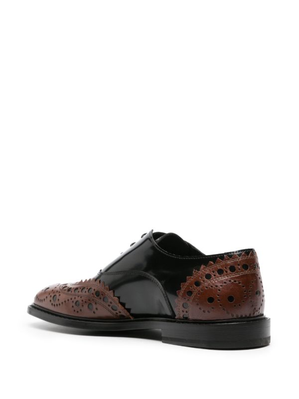 Leopard hot sale skin brogues