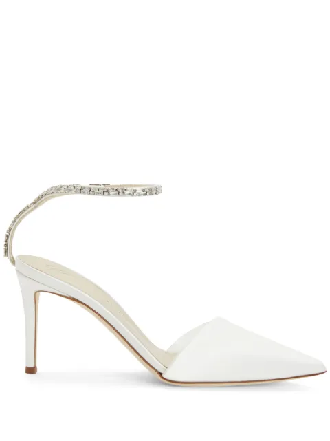 Giuseppe Zanotti Xenya 85mm crystal-embellished pumps