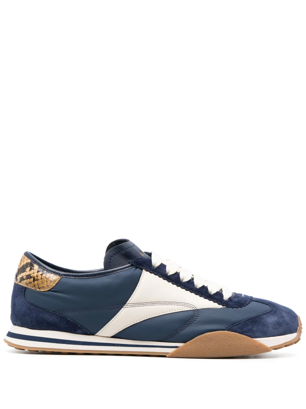 Bally Blue Sonney Panelled Sneakers In Blue