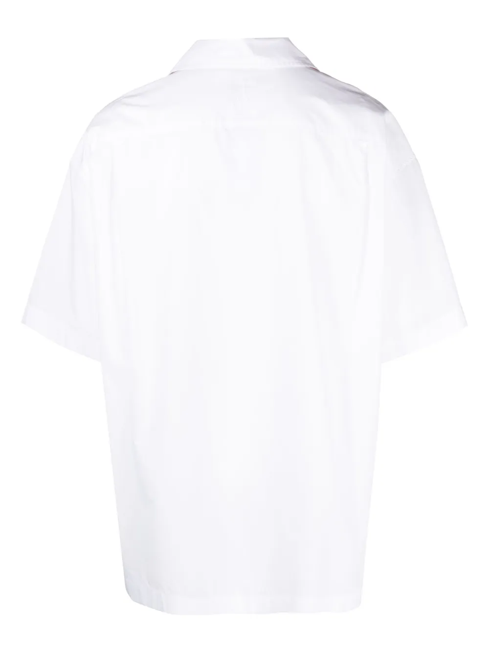 JW Anderson photograph-print short-sleeve shirt - Wit