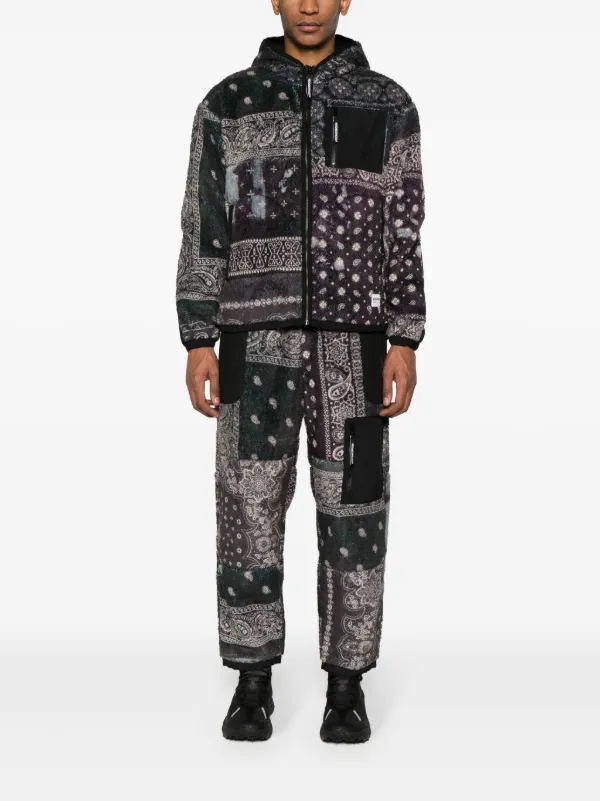 Neighborhood バンダナプリント トラックパンツ | ブラック | FARFETCH JP