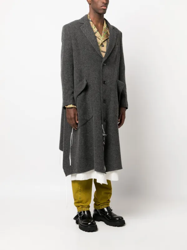 Sulvam Piping wool-blend Coat - Farfetch