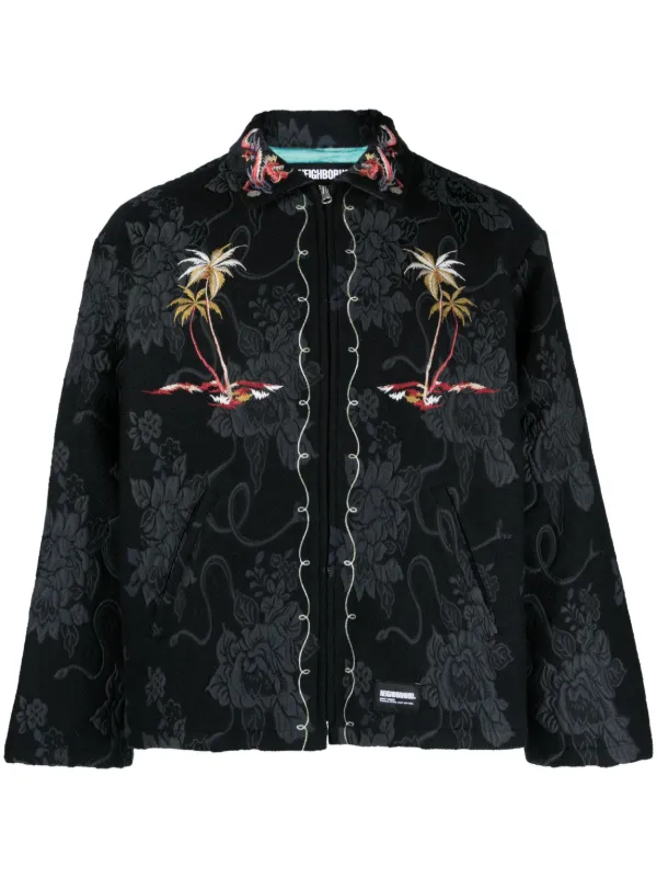 Neighborhood Souvenir Jacquard Shirt Jacket - Farfetch