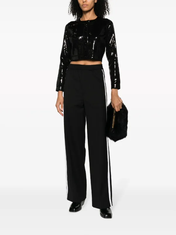 Sequin side stripe on sale pants