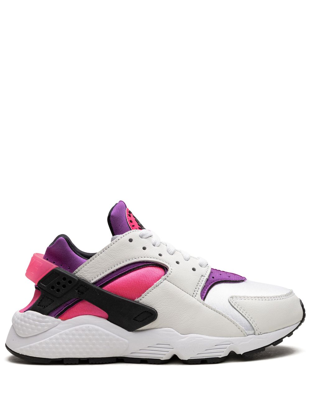 Huaraches white hot sale blue pink