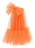 Tulleen Maggi oversize-bow tulle dress - Orange