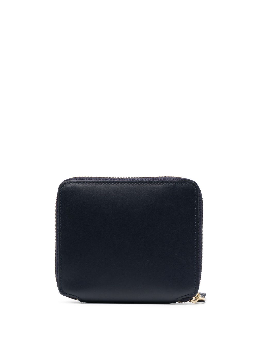 Comme Des Garçons Wallet zip-up leather wallet - Blauw