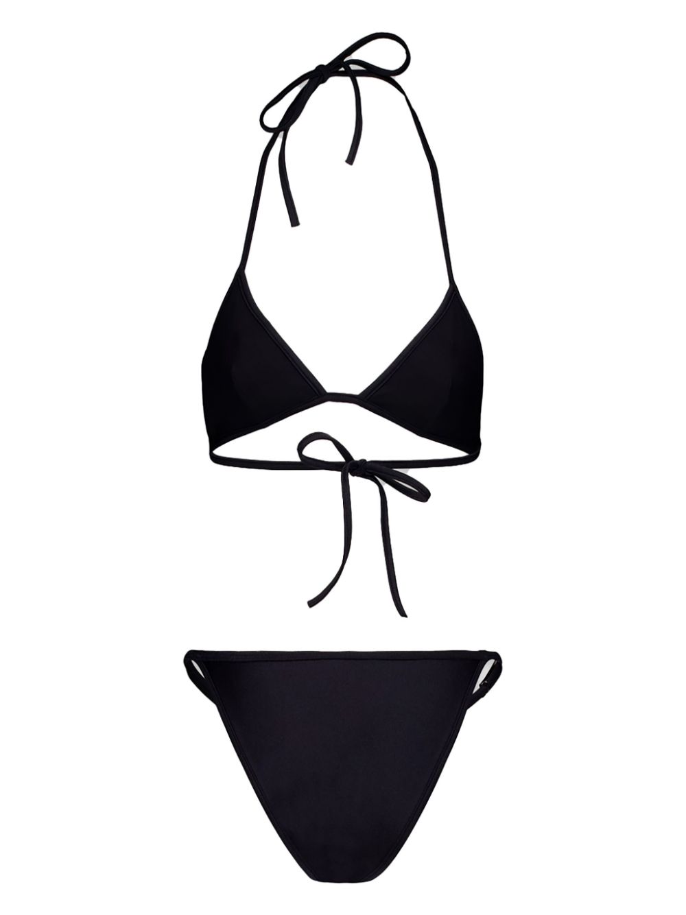 Gucci triangle-cup bikini set - Black