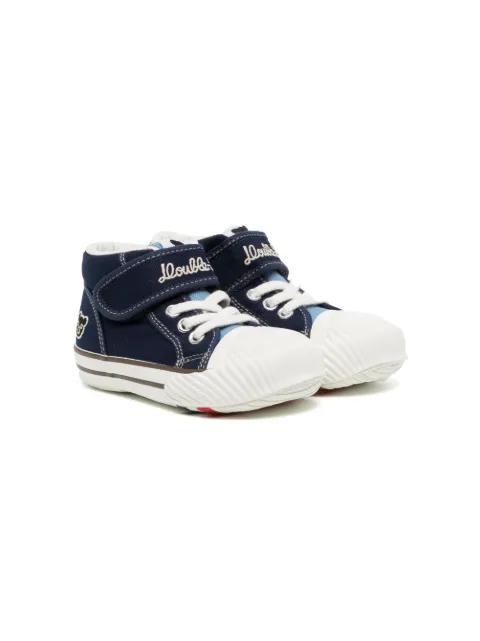 Miki House zapatillas con logo bordado 