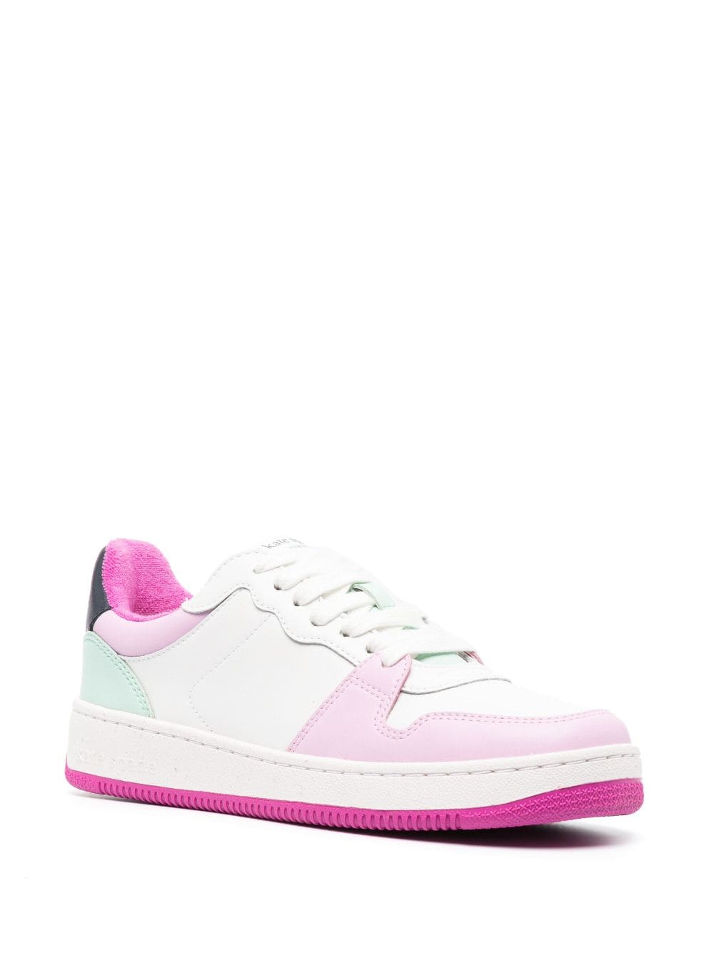 Image 2 of Kate Spade leather panelled low-top sneakers