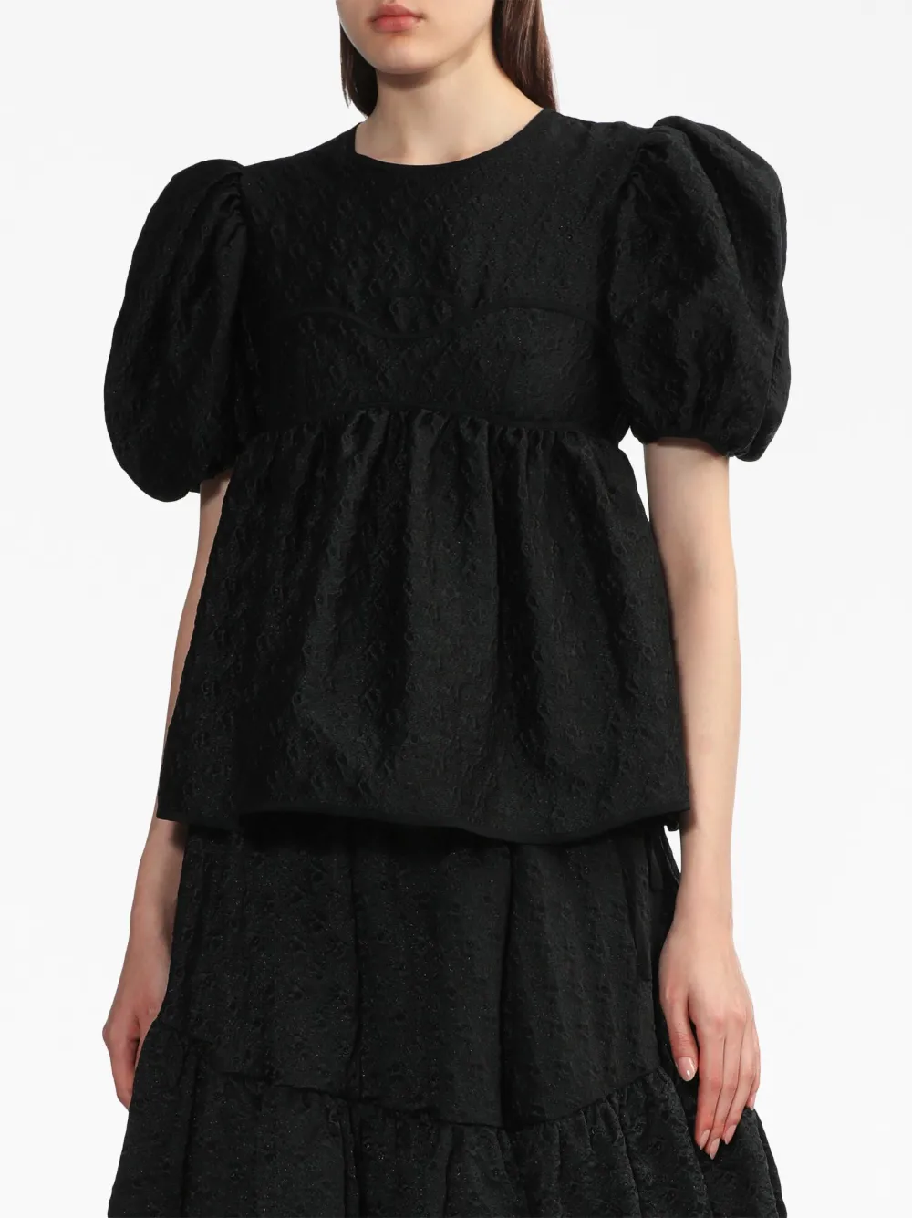 Cecilie Bahnsen Summer puff-sleeve Blouse - Farfetch