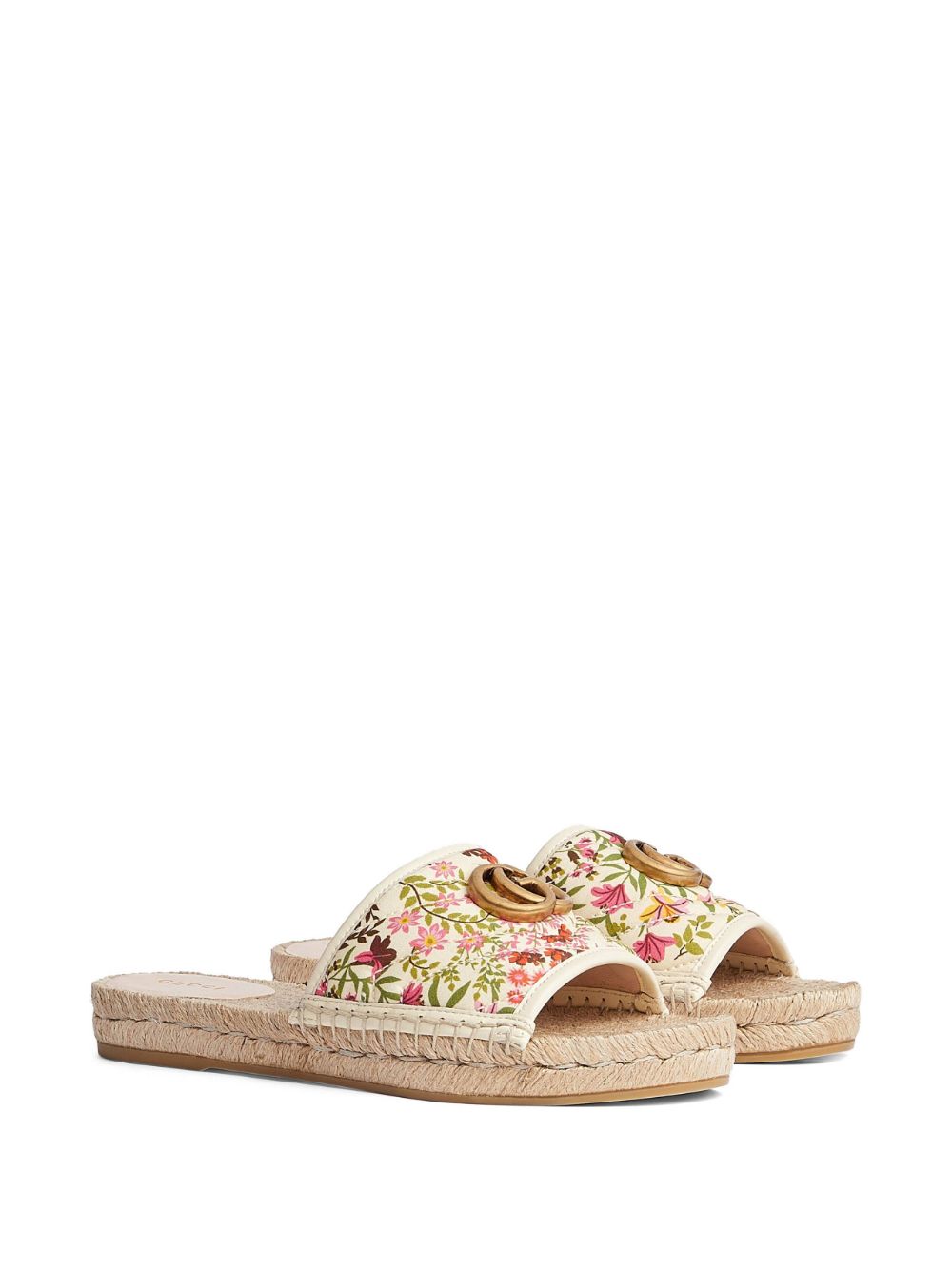 Gucci Espadrilles met bloemenprint - Veelkleurig