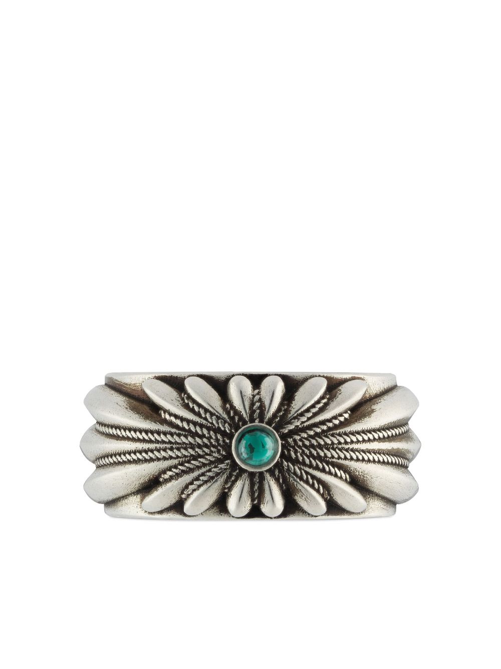 Gucci Interlocking G Floral Motif Ring Farfetch