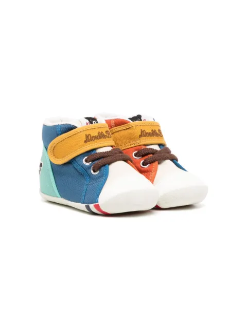 Miki House zapatillas con diseño colour block