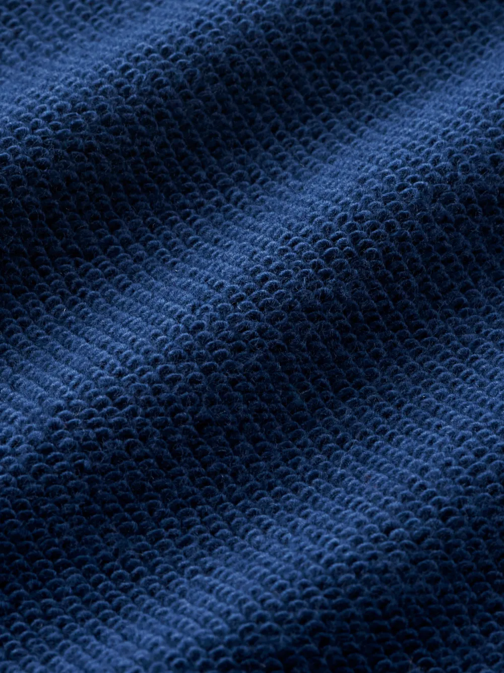 Miki House Bear-motif Knitted Sweatshirt In Blue