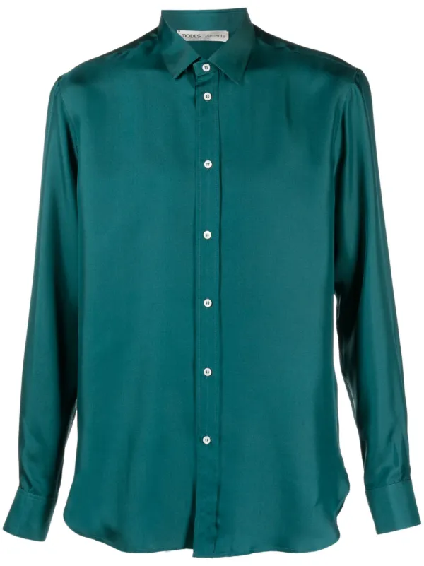 green emerald velvet dress Emerald Green Button Down Men's Shirt – The Smocking Place