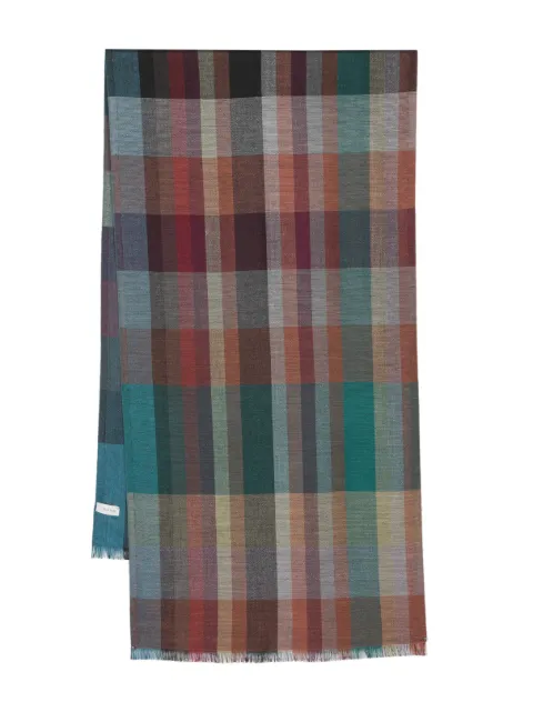 Paul Smith Signature Stripe check scarf