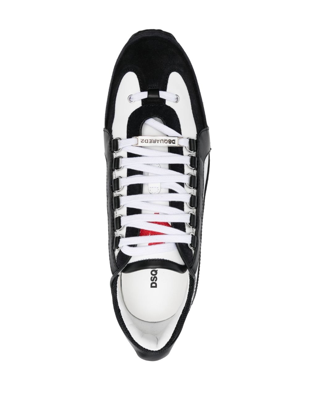 Shop Dsquared2 Running Low-top Sneakers In Black